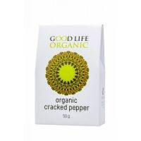 Selling Good Life Organic Cracked Pepper Refill 50g
