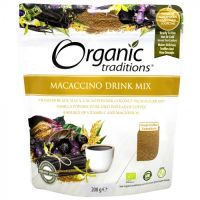 Selling Organic Traditions Macaccino Drink Mix 200g