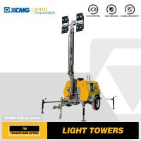 XCMG Official 7m Industrial Diesel Power Generator Vertical Lift Light Tower