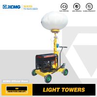 XCMG Official 5m Mast 2000w Hydraulic Diesel Gasoline Generator Mobile LED Balloon Light Tower Price for Sale