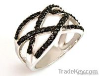 Fashion sterling silver jewelry ring