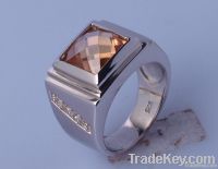 Sterling silver jewelry ring-WSRJG11937