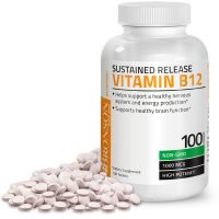 Bronson Vitamin B12 Sustained Release NON-GMO, 100 Tablets