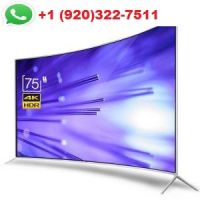 Curved smart Factory-Sale-75-Inch-Crack TV