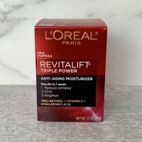 L        Oreal Revitalift Triple Power Anti-Aging Moisturizer Cream Pro Retinol Vit C