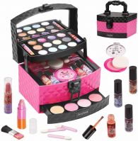 Kids Makeup Kit for Girl Make Up Remover Real Washable Princess Set NON TOXIC