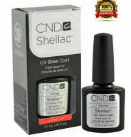 CND Shellac UV LED Gel Nail Polish Base Top Coat 7.3ml 0.25oz