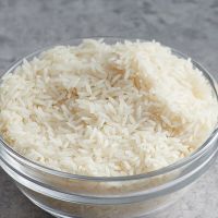 long grain fragrant basmati rice and beans