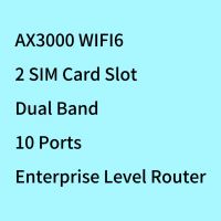 Huastlink Hc-g80 8 Lan Ports Gigabit Openwrt Ax3000mbps 5g Industrial Router With Sim Card