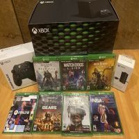 LATEST EDITION FOR 2021 Microsoft Xbox Series X 1TB Video Game Console + 2 Controllers & Bundles.