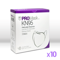 PROMask KN95 Disposable Face Masks 4 Layers Filters 95%+ PFE & BFE