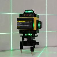 4D Green Beam Rotary Self-Leveling 360 Degree Horizontal&amp;amp;amp;amp;amp;amp;Vertical 16 Lines Laser Level