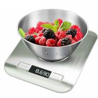 5kg Electronic kitchen scales digital LCD bowl cooking food baking weighing 81