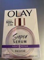 Olay Super Serum Night Repair Fragrance Free Power 5 Night Serum Benefits In 1