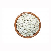 Freshly harvested white kidney beans for sale