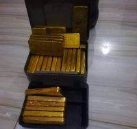 Raw AU gold for refining and processing industries