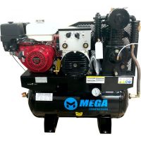 Mega 3 in 1 Gas Air Compressor/Generator/Welder  30 Gallon, Honda GX390 Engine, Model  MP-13030HW-250