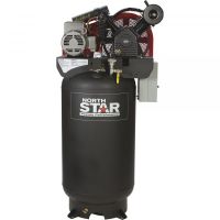 NorthStar Electric Air Compressor 7.5 HP, 230 Volt, 1 Phase, 80 Gallon Vertical, 24.4 CFM