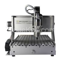 3040 4 Axis Mini CNC Router Engraver Drilling and Milling Machine