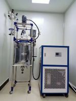 100L jacketed glass reactor