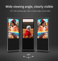 43/49/55/65 Inch Floor Standing Digital Signage-windows/android