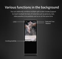 43/49/55/65 Inch Floor Standing Digital Signage-windows/android