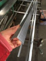 Galvanized False Ceiling System Gypsum Board Accessories Furring Channel Wall Angle Corner Guard