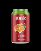 100% Natural Orange Fruit Juice Drink