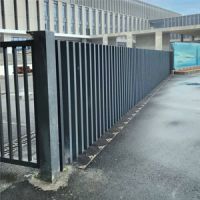 Upark Outdoor Swimming Pools Metal Parking Posts Invisible Wicket Safe Zones Pop Up Automatic Underground Gate