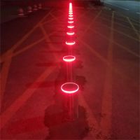 Good Quality Anti-collision Stainless Steel Fixed Bollard Warning Post Home Use Commercial Spaces Flat Top Bollards