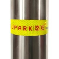 Outdoor Parking Lot 114mm Driveway Barrier Manual 316 Stainless Steel Removable Lift Bollard