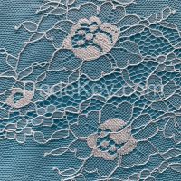 China Keqiao Nylon Hand Cutting Lace Fabric