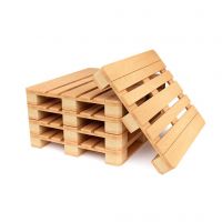 Pine wood pallets for transportation