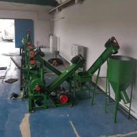 PVC wallpaper scrap recycling machine 