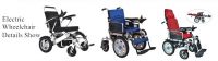 Hot Sell High Quality Folding And Lightweight Wheel Electric Chair Electric Wheelchair For Elderly And Disable