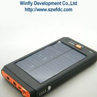 12000mAh solar charger power bank for laptop , solar charger vendor