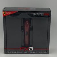 BaByliss PRO FX3 Red T-Blade High-Torque Cordless Zero-Gap Hair Trimmer FXX3T