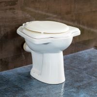 Floor mount water closet