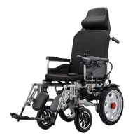 Lithium Battery Adjustable Height Foldable Multifunction Electric Wheelchair