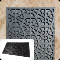 High Quality Anti Slip Black Rubber Floor Mat