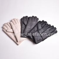 High Quality Sheepskin patch gloves with free samples