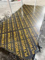 15mm 18mm MUF GLue Film faced plywood for construction in Middles East from factory in Vietnam WA+84-975807426