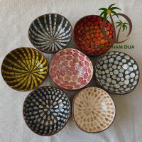 coconut shell lacquer bowl