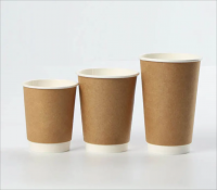 Disposable Kraft Paper Beverage Cup