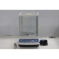 Precision Lab Scale 0.001g Analytical Balance 200gx1mg Electronic Scientific Scale Laboratory Electronic Balance Lcd Display With Windshield (200g, 1mg)