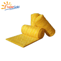 SuperGold fiberglass insulation roll building materials glass wool for air condition duct