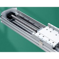 Application in intelligent production plants directly connected to ball screw linear modules (without mechanical accessories)