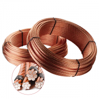 Copper Bonded Steel Stranded Grounding Conductor Factory Price China Supplier