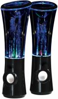 Factory Hot Selling Horn fountain speaker LED water dancing speaker