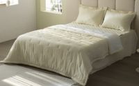 Tencel, Lyocell 30% + poly 70%  comforter + pad + pillow cover set